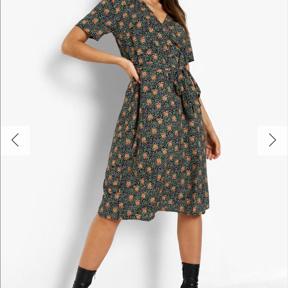 Floral Midi Dress